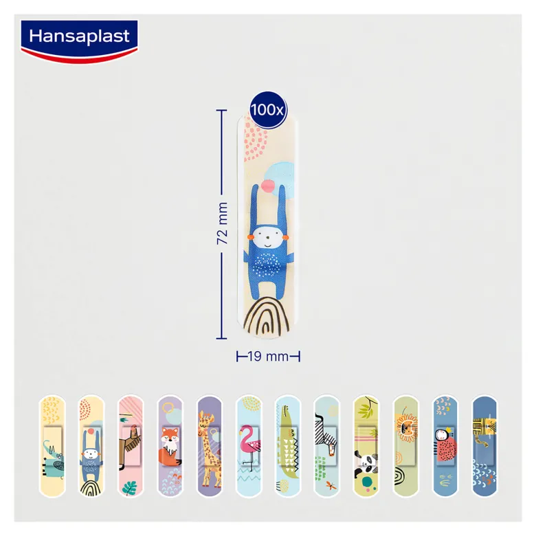 Hansaplast Kids Universal Strips, 100 St