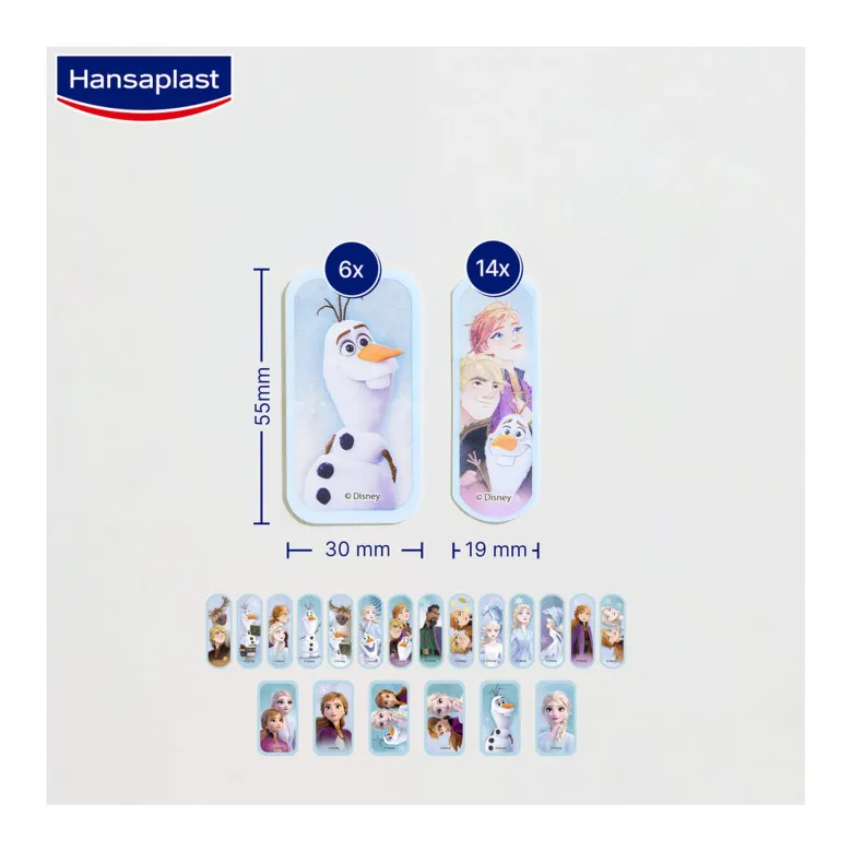 Hansaplast Kinder Disney Frozen Pflaster, 20 St