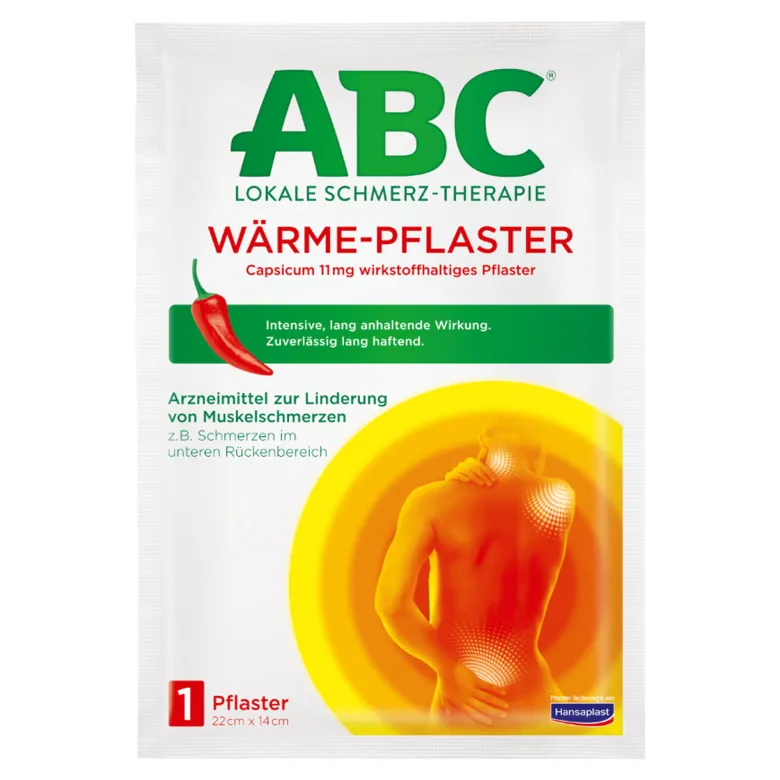 Hansaplast med ABC Wärme-Pflaster Capsicum, 1 St