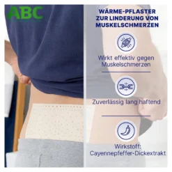 Hansaplast med ABC Wärme-Pflaster Capsicum, 1 St