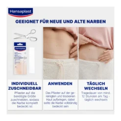 Hansaplast Pflaster zur Behandlung von Narben, 21 St
