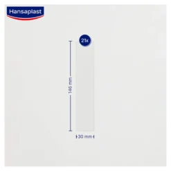 Hansaplast Pflaster zur Behandlung von großen Narben XL, 21 St