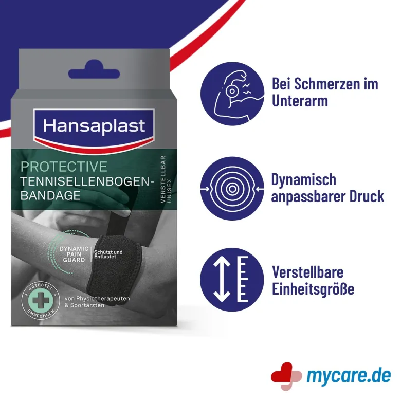 Hansaplast Protective Tennisellenbogen-Bandage, 1 St