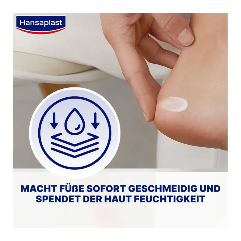 Hansaplast Regenerierende Fußcreme 10% Urea, 100 ml