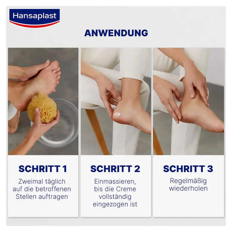Hansaplast Regenerierende Fußcreme 10% Urea, 100 ml