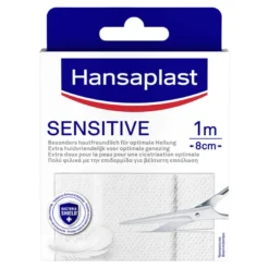 Hansaplast Sensitive Pflaster 1 m x 8 cm, 1 St