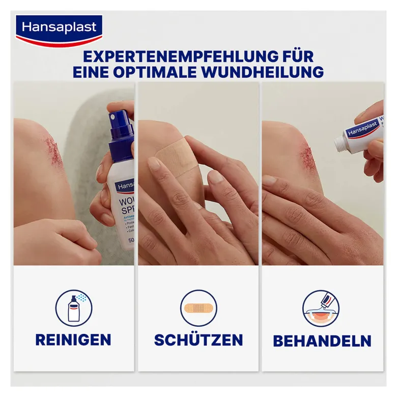 Hansaplast Sensitive Pflaster 8cm x 5m Rolle, 1 St