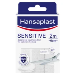 Hansaplast Sensitive Pflaster 2 m x 6 cm, 1 St