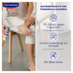 Hansaplast Silver Active Fußspray, 150 ml