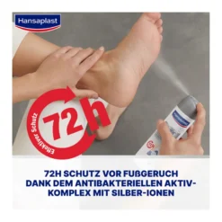 Hansaplast Silver Active Fußspray, 150 ml