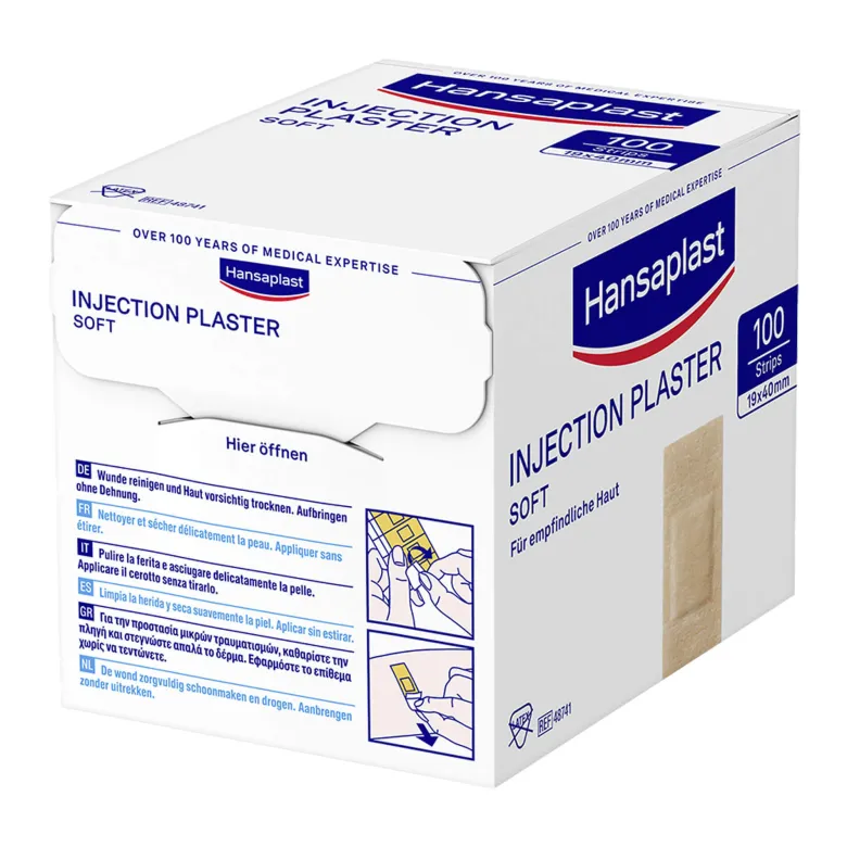 Hansaplast Soft Injektionspflaster 1,9x4 cm, 100 St