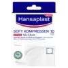 Hansaplast Soft Kompresse 7,5 x 7,5 cm steril, 5X2 St