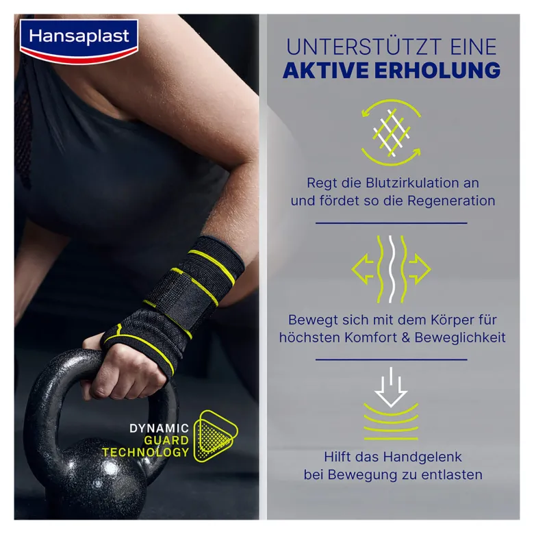 Hansaplast Sport Handgelenk-Bandage Größe S/M, 1 St
