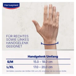 Hansaplast Sport Handgelenk-Bandage Größe S/M, 1 St