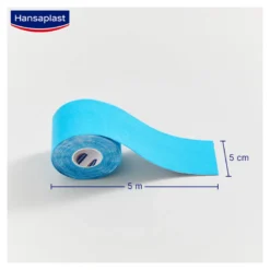 Hansaplast Sport Kinesiologie Tape 5 cmx5 m blau, 1 St