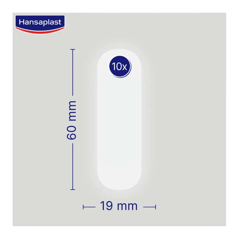 Hansaplast Zweite Haut Schutz Pflaster klein, 10 St