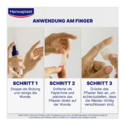 Hansaplast Zweite Haut Schutz Pflaster klein, 10 St