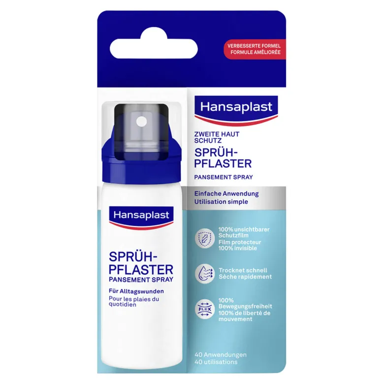 Hansaplast Zweite Haut Schutz Sprühpflaster, 40 ml