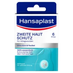 Hansaplast Zweite Haut Schutz Pflaster, 6 St