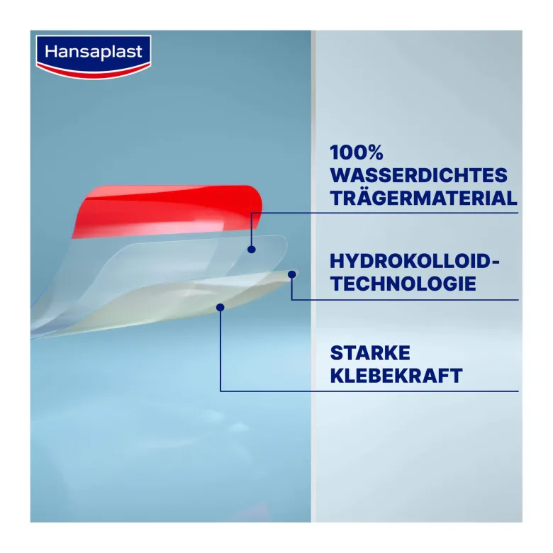 Hansaplast Zweite Haut Schutz Pflaster, 6 St