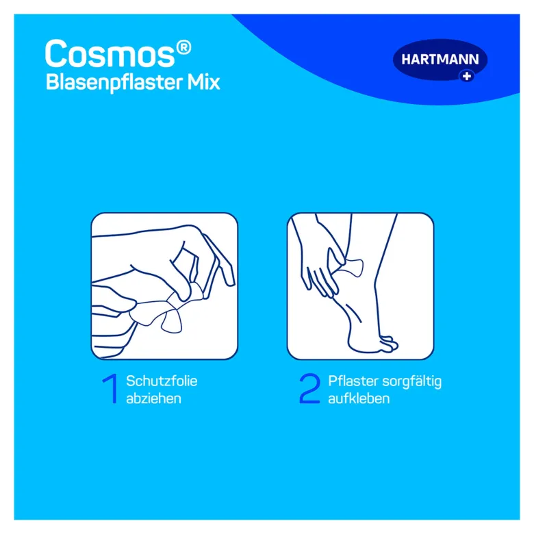 Hartmann cosmos Blasenpflaster, 6 St