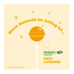 Hedelix HerbalSept Hals Lutscher Kids, 6 St