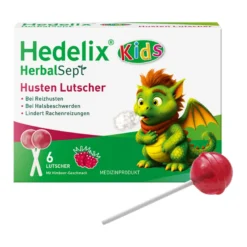 Hedelix HerbalSept Husten Lutscher Kids, 6 St