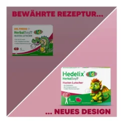 Hedelix HerbalSept Husten Lutscher Kids, 6 St