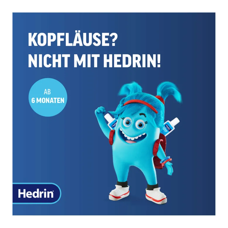 Hedrin Once Liquid Gel gegen Kopfläuse und Nissen, 100 ml