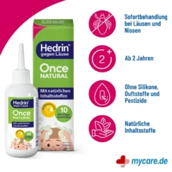 Hedrin Once Natural Liquid, 100 ml