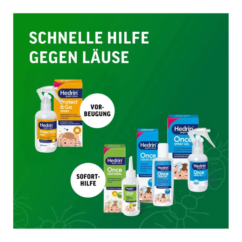 Hedrin Once Natural Liquid, 100 ml