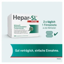 Hepar-SL 640 mg Filmtabletten, 50 St