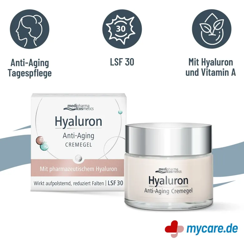 Hyaluron Anti-Aging Cremegel, 50 ml
