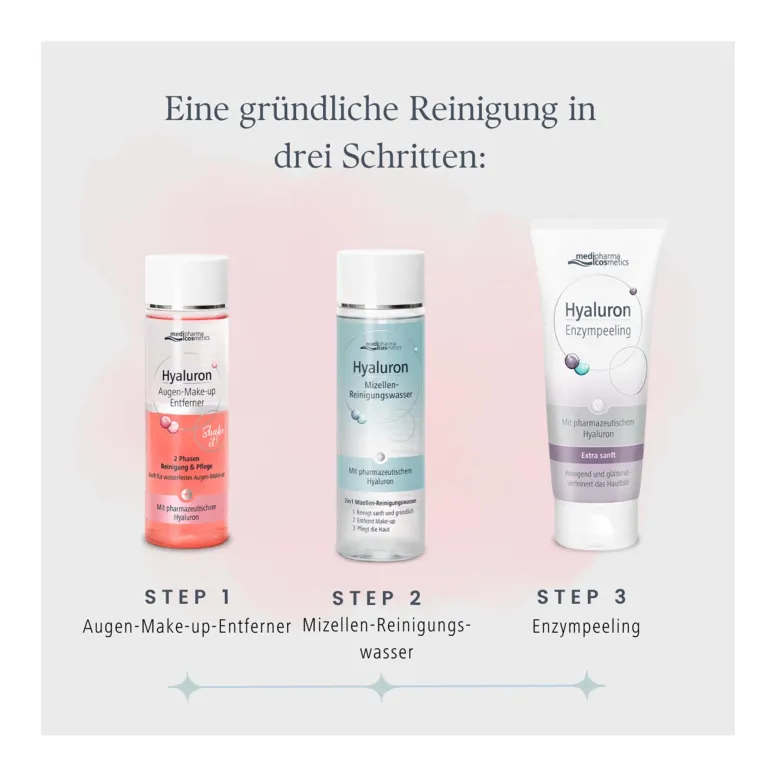 Hyaluron Augen-Make-up Entferner, 200 ml