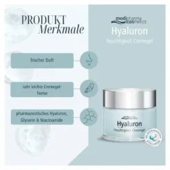 Hyaluron 48h Feuchtigkeit Cremegel, 50 ml