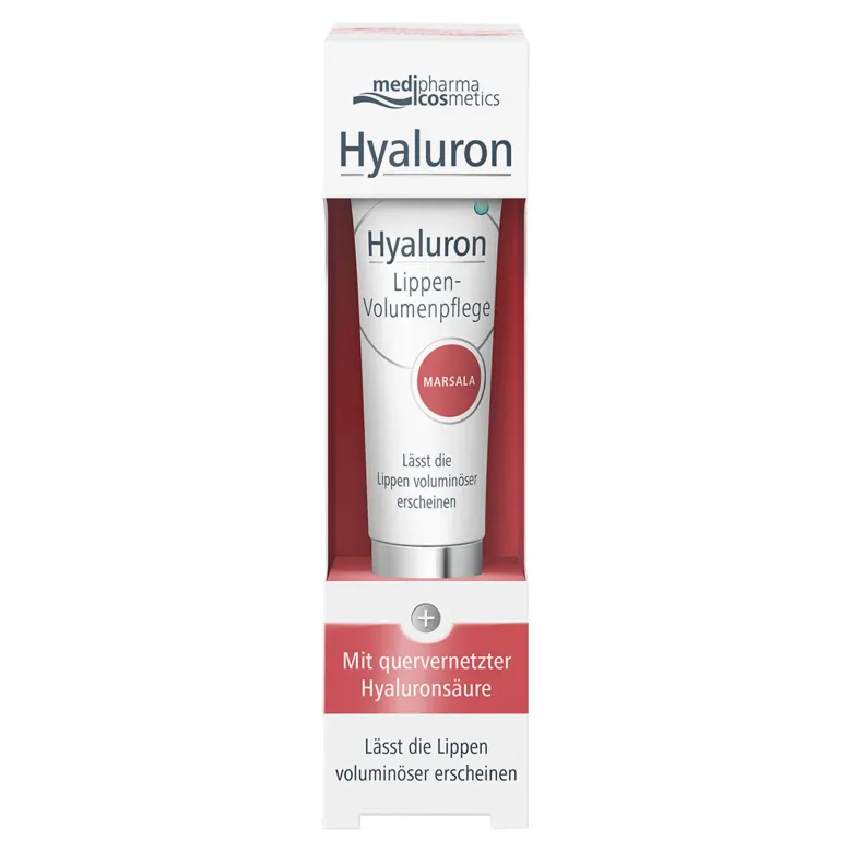 Hyaluron Lippen-Volumenpflege Marsala, 7 ml