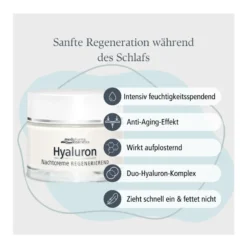 Hyaluron Nachtcreme Regenerierend, 50 ml