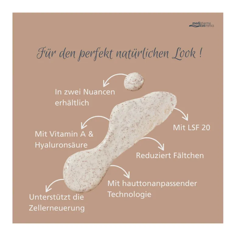Hyaluron Nude Perfection getöntes Fluid LSF 20 medi., 50 ml