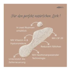 Hyaluron Nude Perfection Getöntes Fluid LSF 20 hell, 50 ml