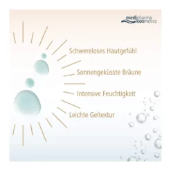 Hyaluron Sanfte Bräune Aqua Gelcreme, 150 ml