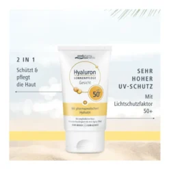 Hyaluron Sonnenpflege Gesicht LSF 50+, 50 ml