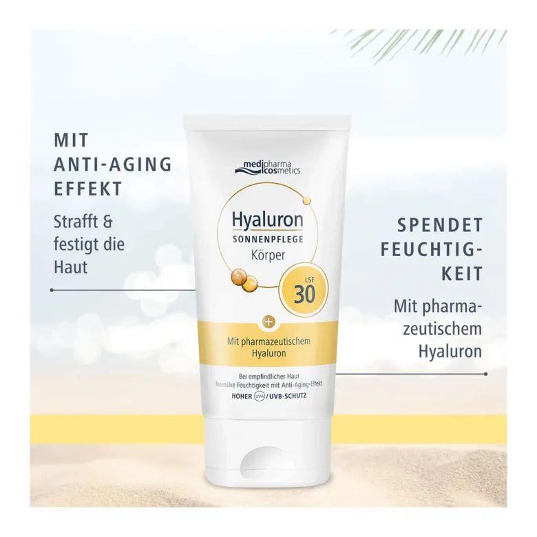 Hyaluron Sonnenpflege Körper LSF 30, 150 ml