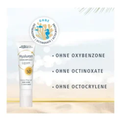 Hyaluron Sonnenpflege Lippen LSF 50+, 7 ml