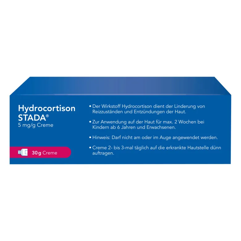 Hydrocortison Stada 5 mg/g Creme, 30 g