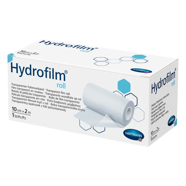 Hydrofilm roll wasserdichter Folienverband 10 cm x 2 m, 1 St