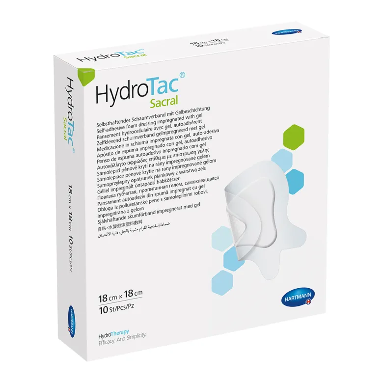 HydroTac comfort sacral Schaumverb.18x18 cm steril, 10 St