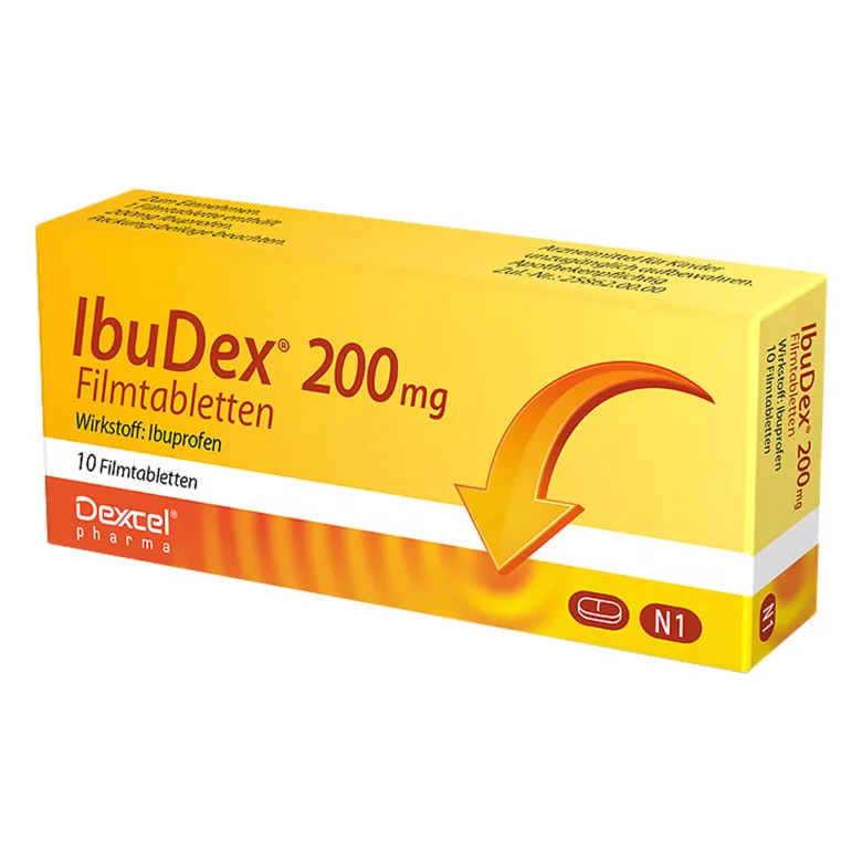 IbuDex 200 mg Filmtabletten, 10 St