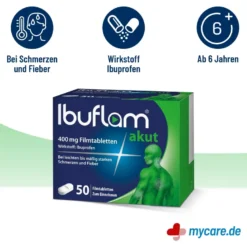 Ibuflam akut 400 mg Filmtabletten, 50 St
