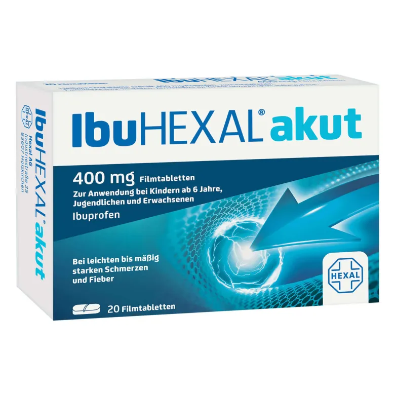 IbuHexal akut 400 mg Filmtabletten, 20 St