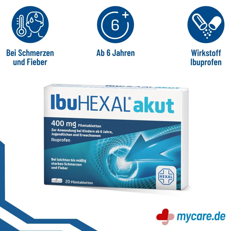 IbuHexal akut 400 mg Filmtabletten, 20 St